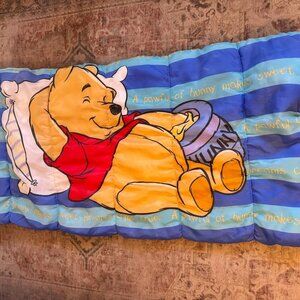 Vintage Winnie the Pooh Disney Childrens Sleeping Bag